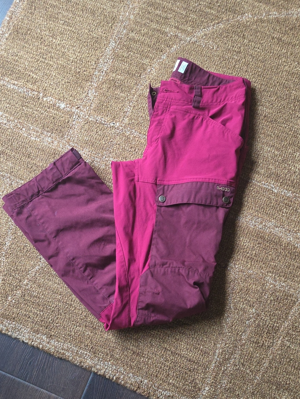 Fjallraven Magenta & Berry Outdoor Pants